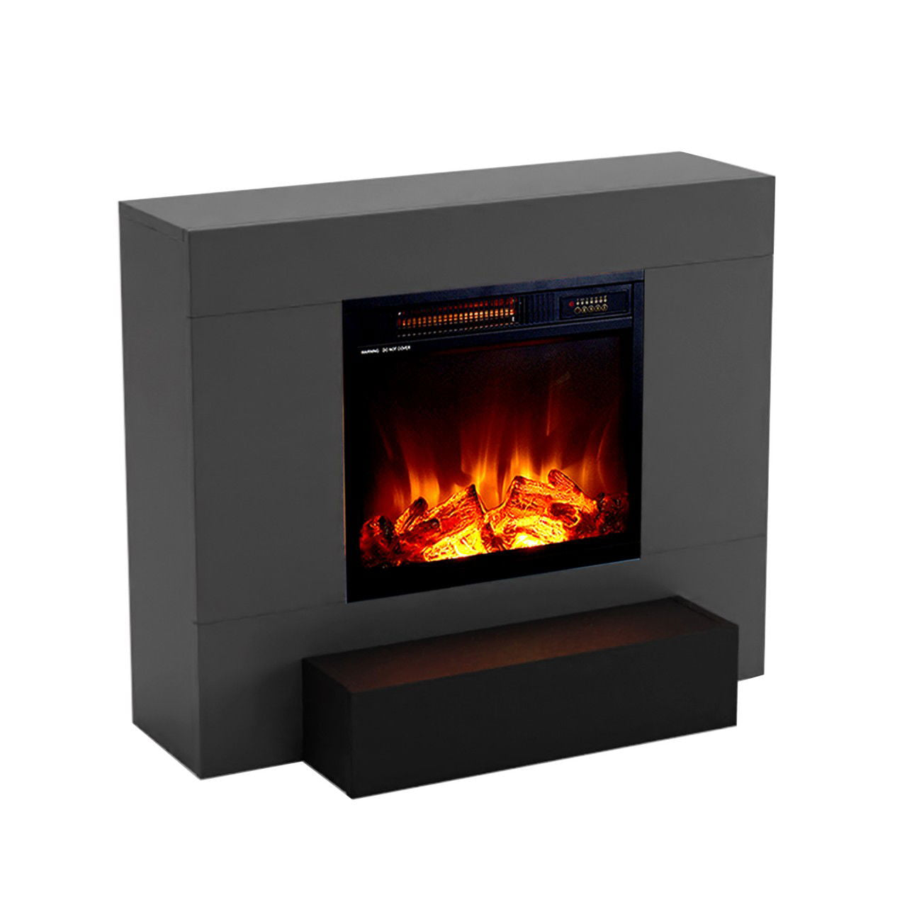 Kaminlicht NEO 5 Grau Elektrokamin