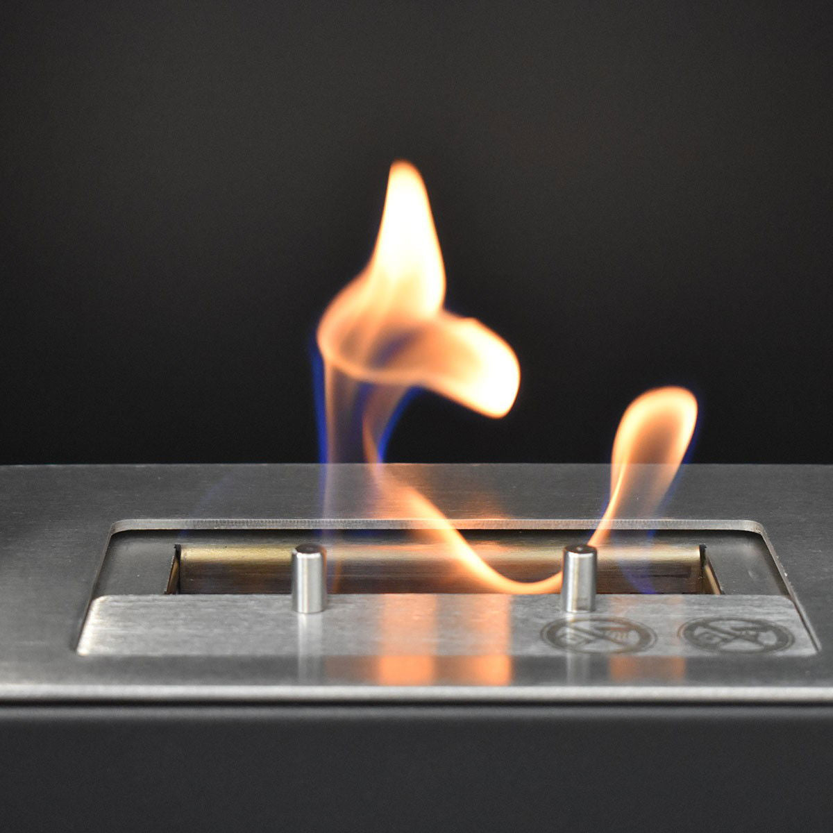 Glow Fire Stavanger Ethanol Kamin Schwarz - Standkamin