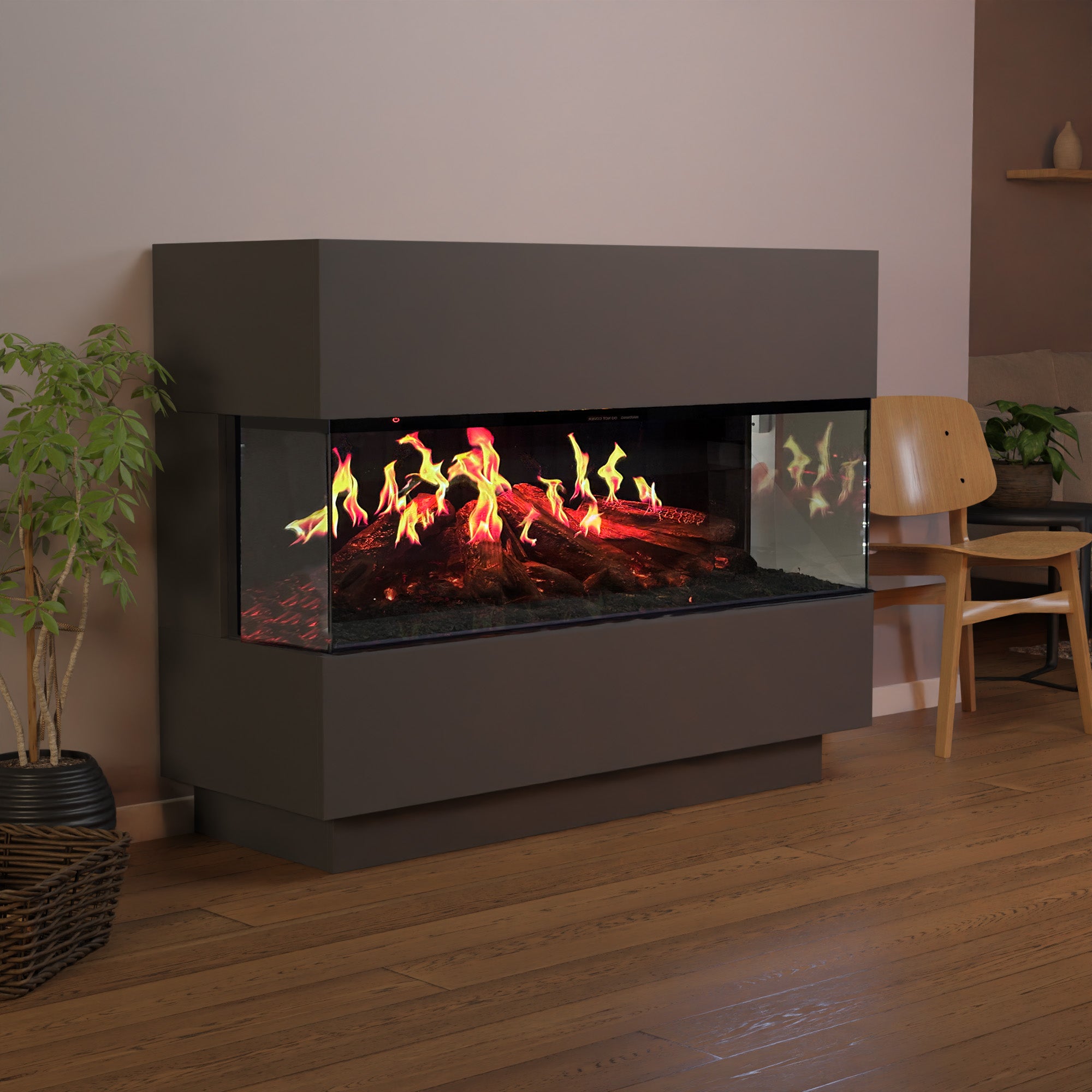 Glow Fire HG2 Elektrokamin mit Hologrammfeuer