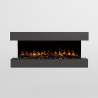 Cheminée électrique murale Clear Wall Glow Fire