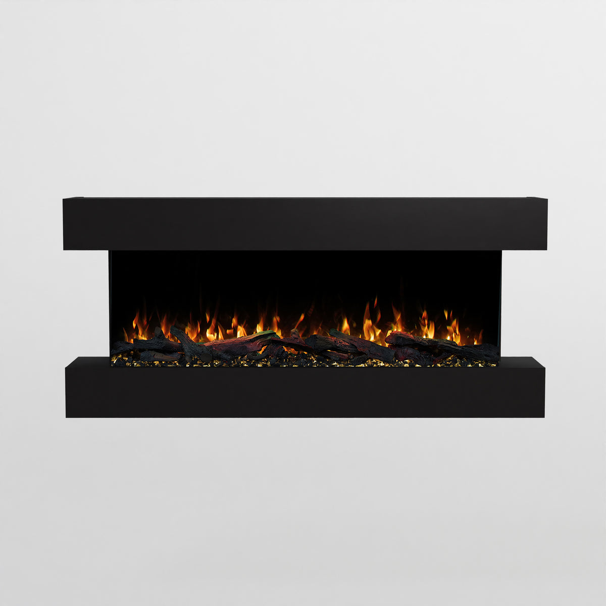 Cheminée électrique murale Clear Wall Glow Fire