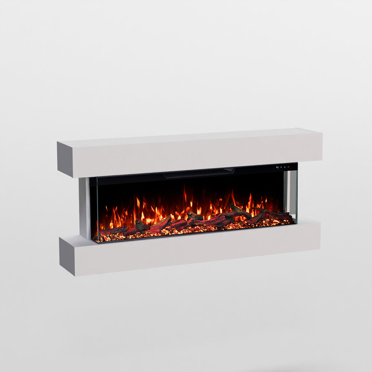 Cheminée électrique murale Clear Wall Glow Fire