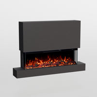 Glow Fire Clear Wall XL Cheminée électrique murale