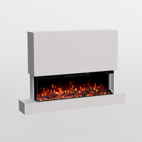 Glow Fire Clear Wall XL Cheminée électrique murale