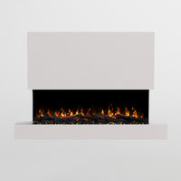 Glow Fire Clear Wall XL Cheminée électrique murale