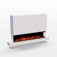 Glow Fire Clear Wall XL Cheminée électrique murale