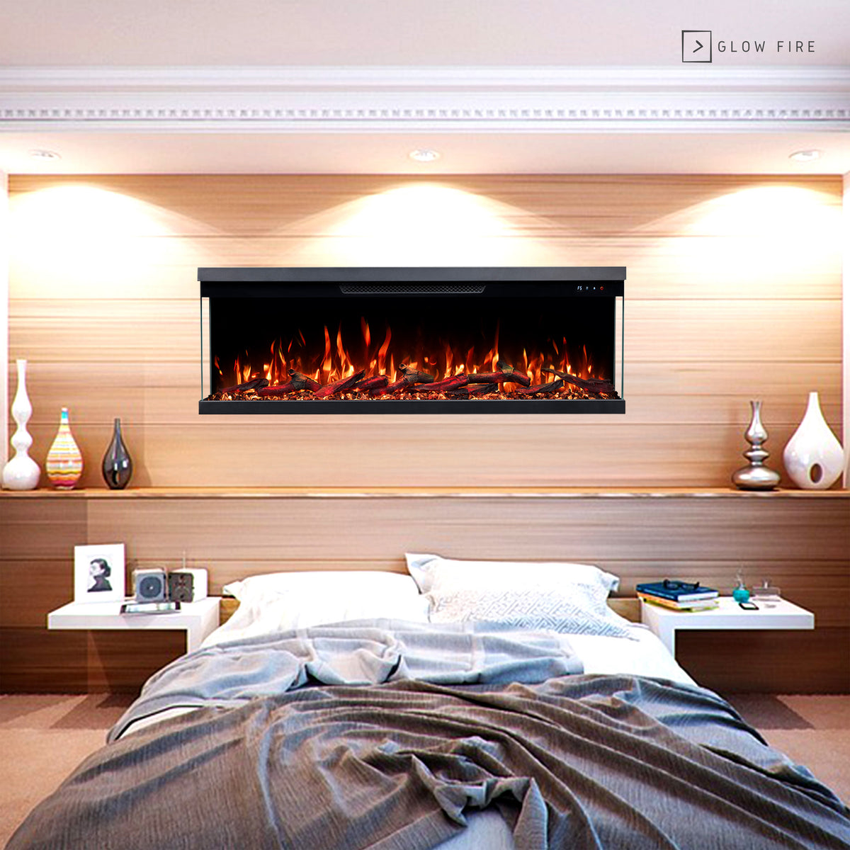 Insert de cheminée électrique Glow Fire