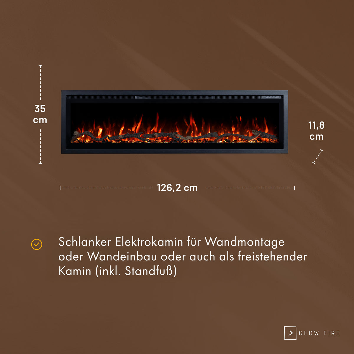 GF Core Elektrokamineinsatz