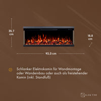 Insert de cheminée électrique Glow Fire