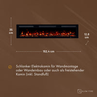 Cheminée électrique Glow Fire Inside 127