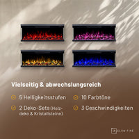 Insert de cheminée électrique Glow Fire