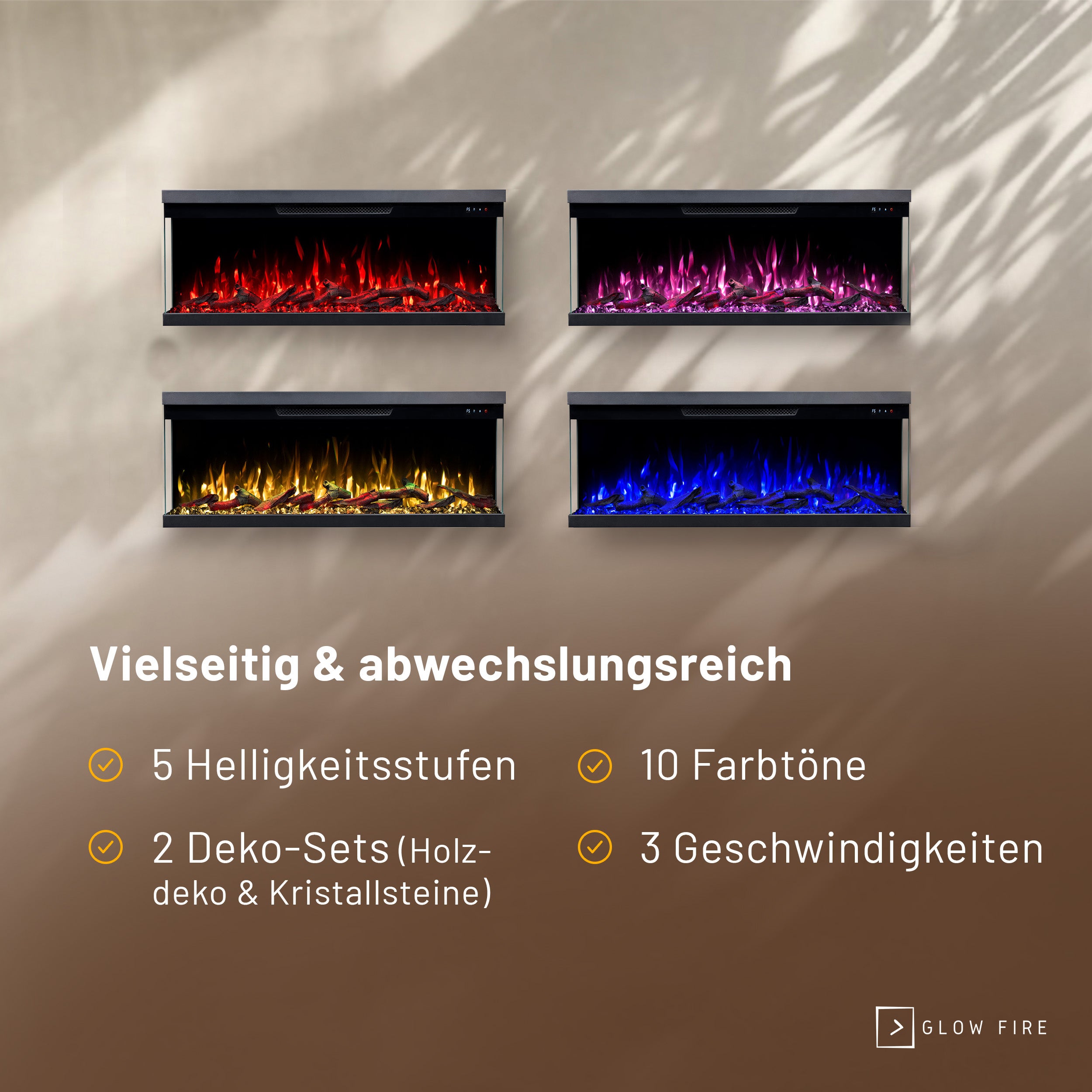 Glow Fire Electric Fireplace Insert