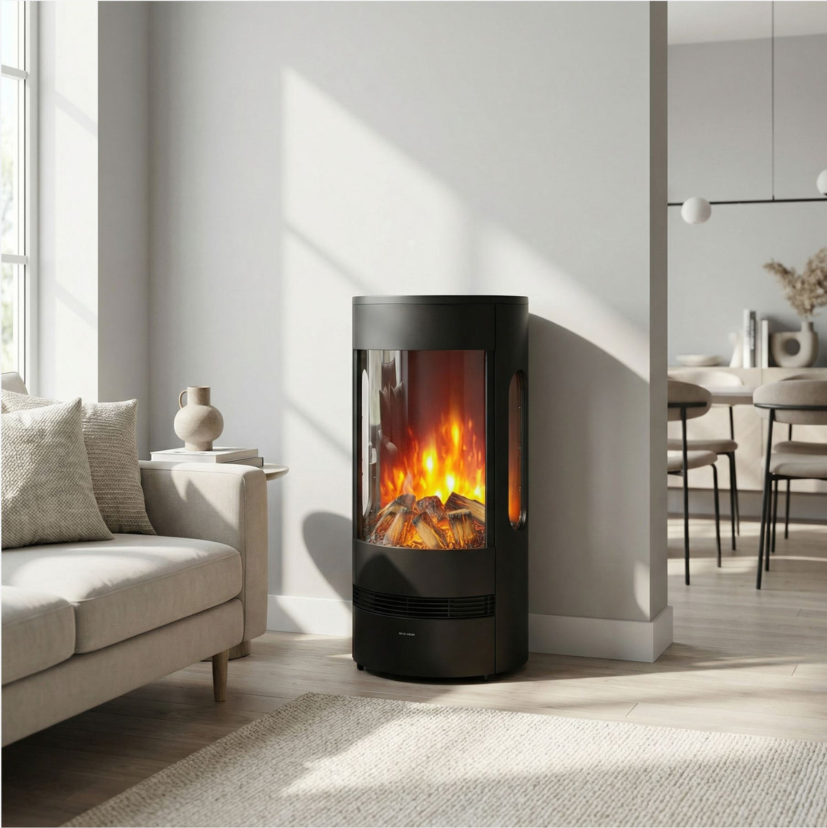 Poêle-cheminée électrique Glow Fire Lumen
