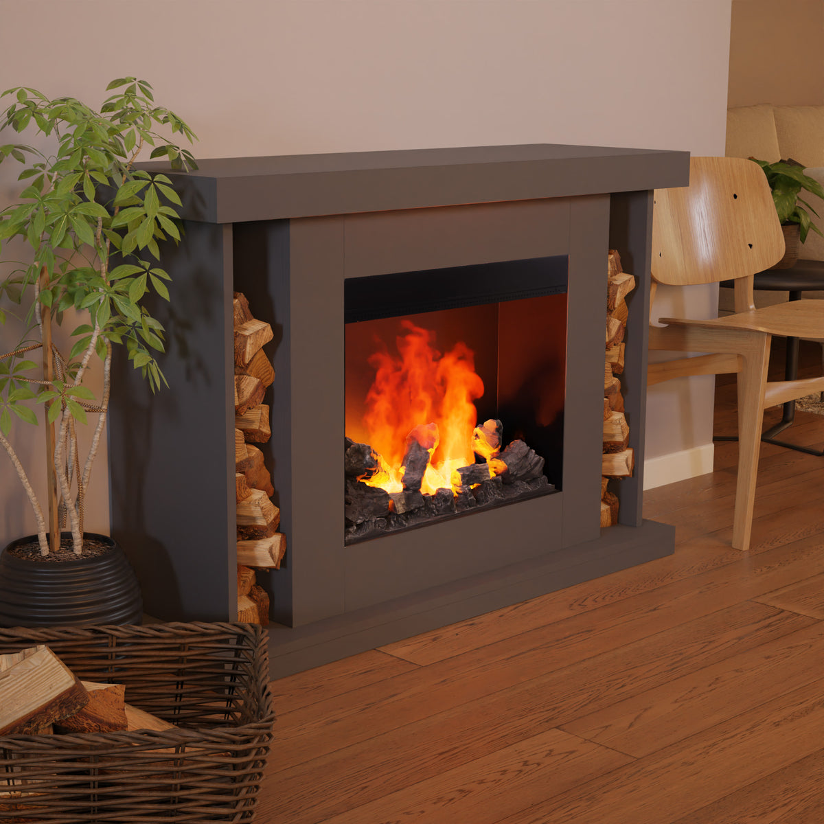 Cheminée électrique Glow Fire Ares Opti-Myst