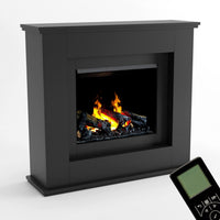 Glow Fire Athene Opti Myst Grau Elektrokamin mit Wasserdampf
