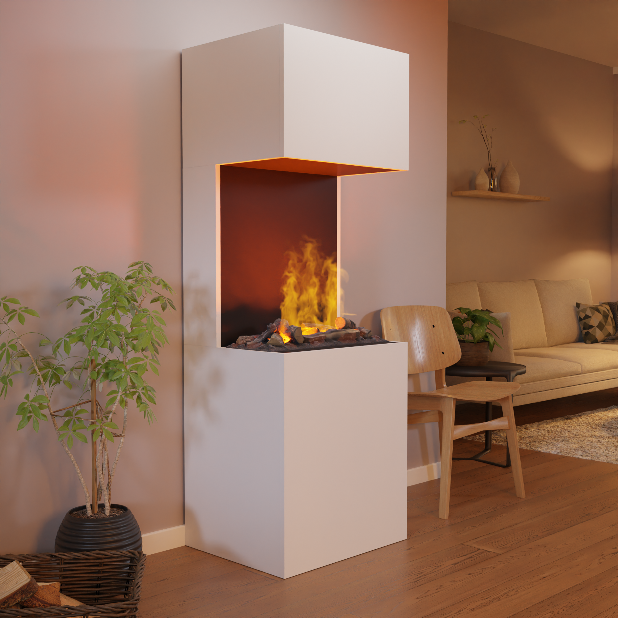 Cheminée électrique Glow Fire Beethoven