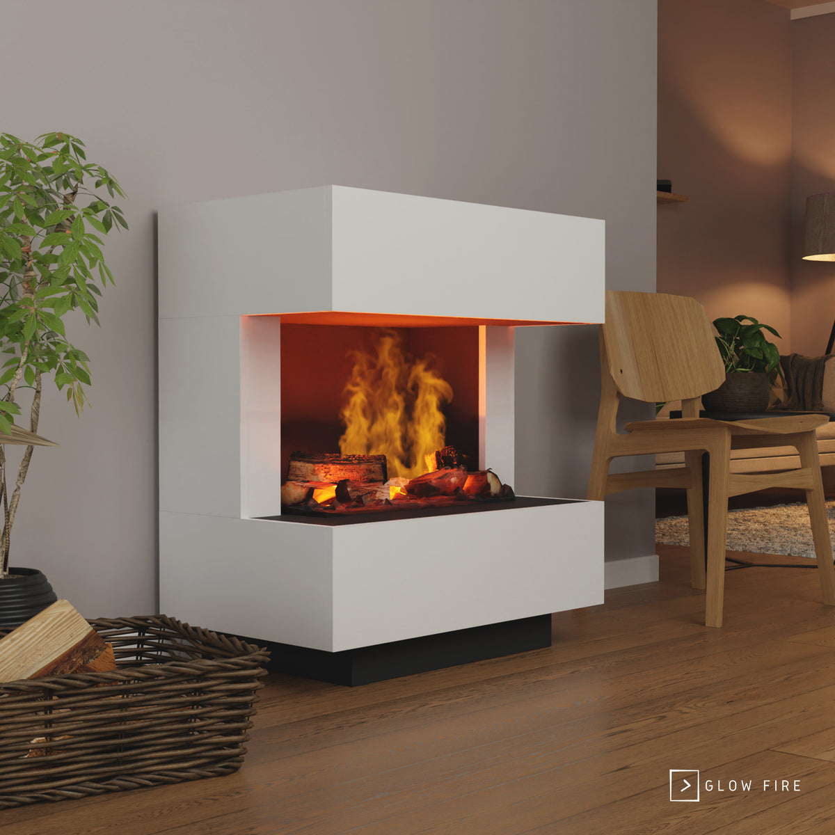 Cheminée électrique Glow Fire Kleist