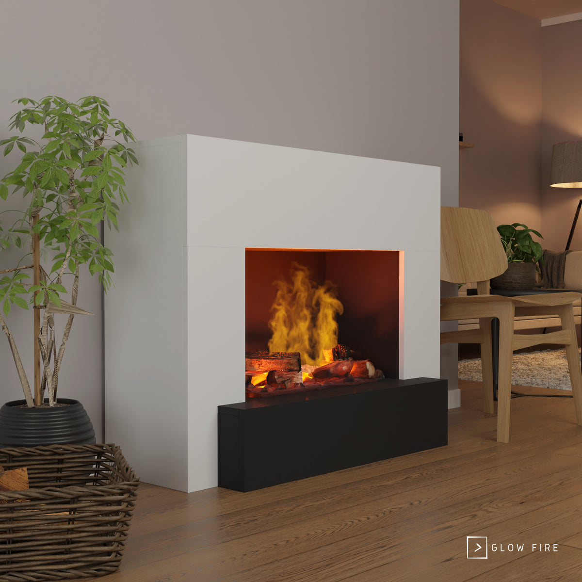 Cheminée électrique Glow Fire Hauptmann