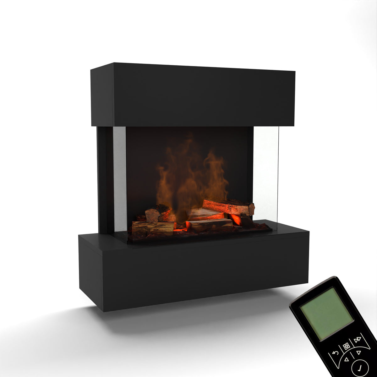 Cheminée électrique Glow Fire Hölderlin Sims