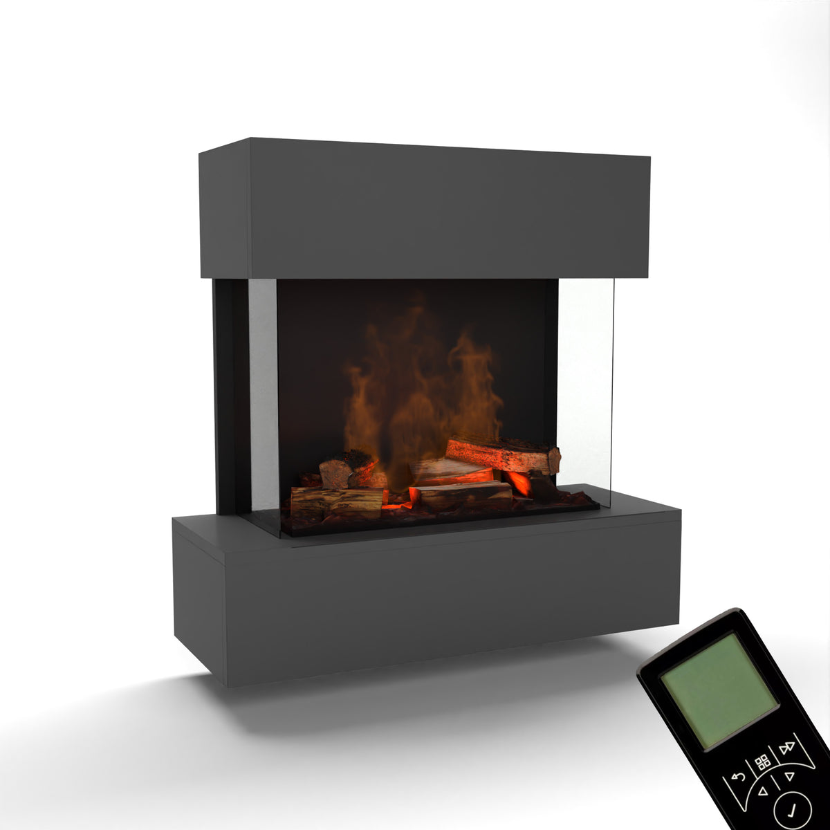 Cheminée électrique Glow Fire Hölderlin