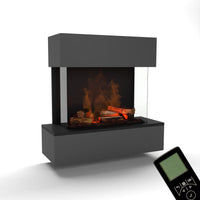Cheminée électrique Glow Fire Hölderlin Sims