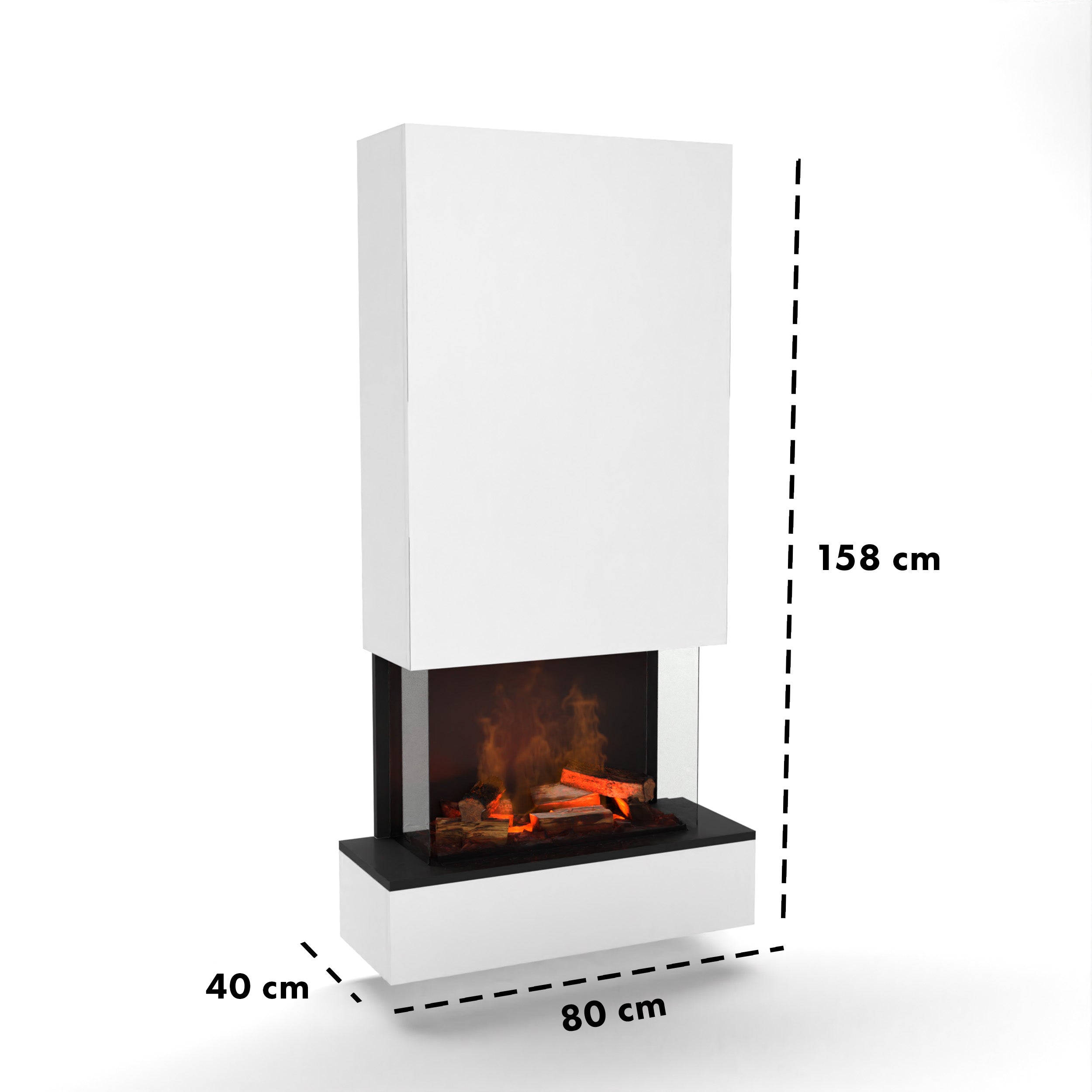 Cheminée électrique Glow Fire Hölderlin Hoch