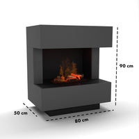 Cheminée électrique Glow Fire Kleist