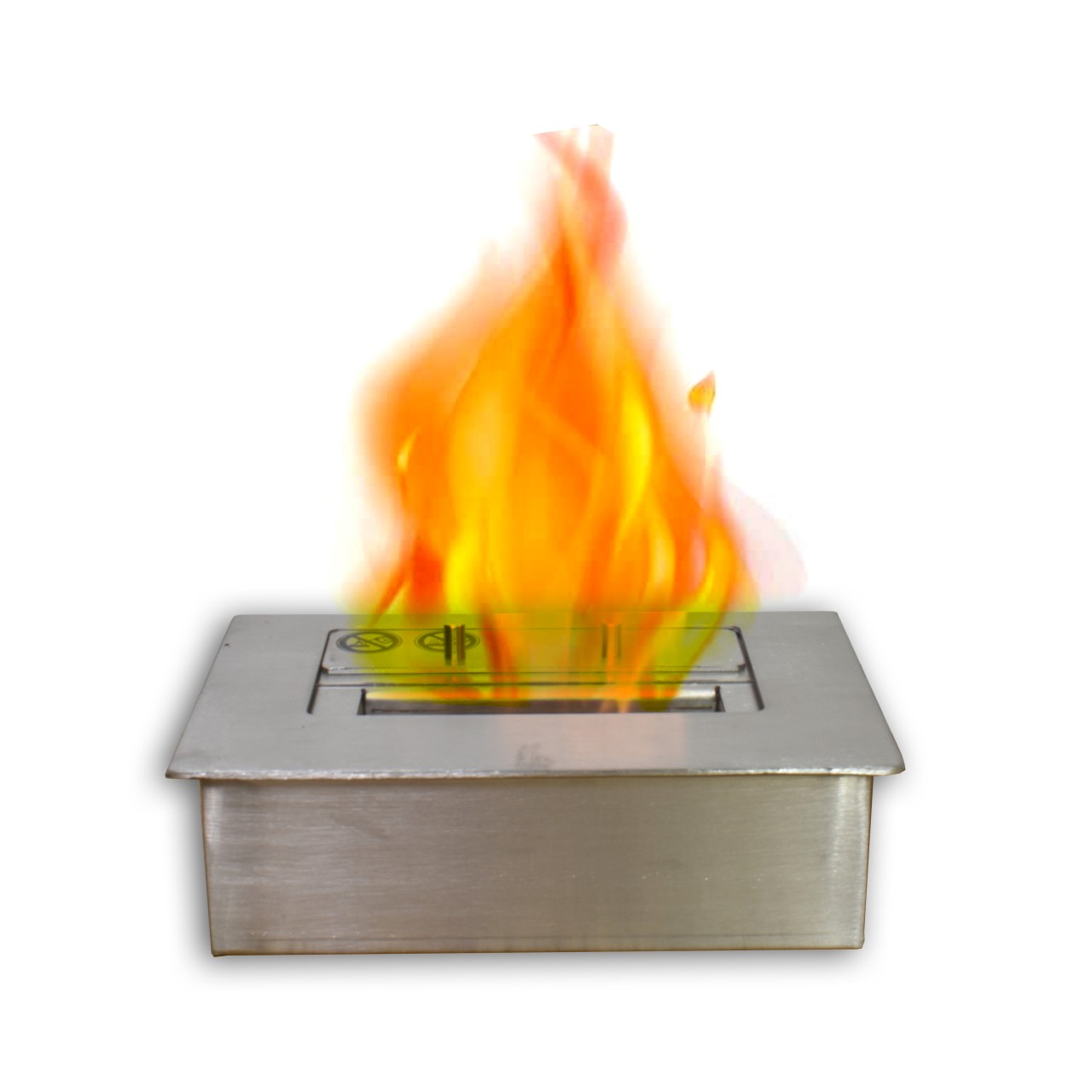 Glow Fire BIO Burner 24 Ethanolbrenner Silber