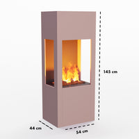 Cheminée électrique multicolore Glow Fire Böll