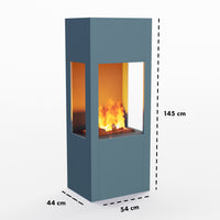 Cheminée électrique multicolore Glow Fire Böll
