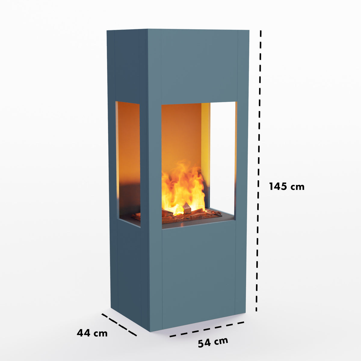 Cheminée électrique multicolore Glow Fire Böll