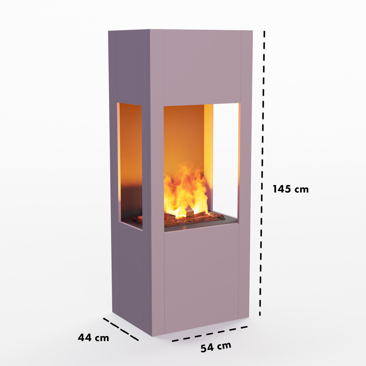 Cheminée électrique multicolore Glow Fire Böll
