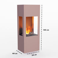 Cheminée électrique multicolore Glow Fire Böll