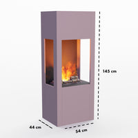 Cheminée électrique multicolore Glow Fire Böll