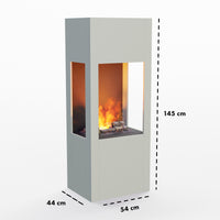 Cheminée électrique multicolore Glow Fire Böll