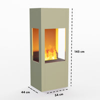 Cheminée électrique multicolore Glow Fire Böll