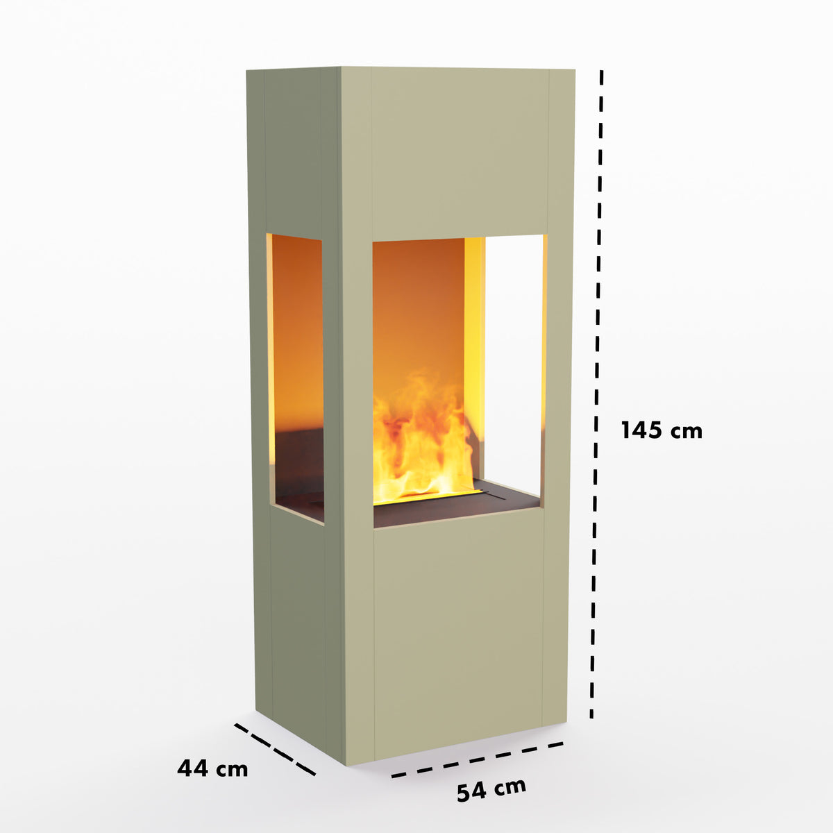 Cheminée électrique multicolore Glow Fire Böll