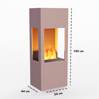Cheminée électrique multicolore Glow Fire Böll