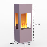 Cheminée électrique multicolore Glow Fire Böll
