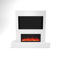 Glow Fire Fernsehwand mit integriertem LED-Kamin Inside 106