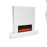 Glow Fire Fernsehwand mit LED-Kamin Inside 106