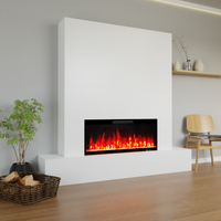Glow Fire Fernsehwand mit LED-Kamin Inside 106