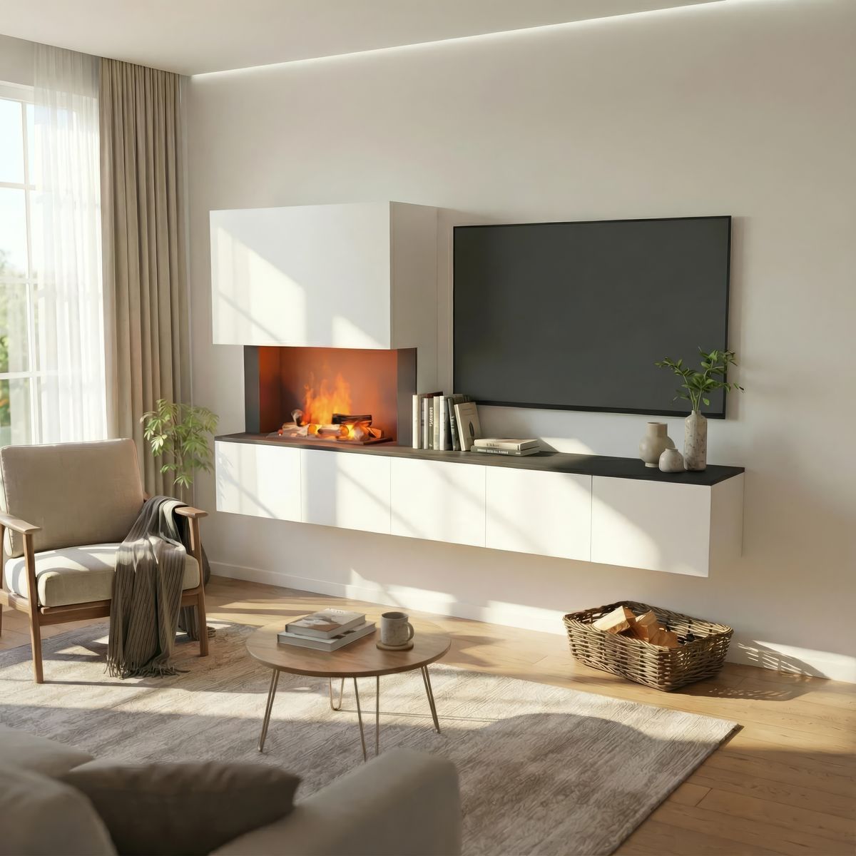 Cheminée électrique Glow Fire CW5 E-Motion
