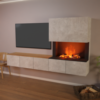 Meuble avec système de vapeur d'eau Glow Fire CW5