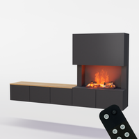 Meuble avec système de vapeur d'eau Glow Fire CW5