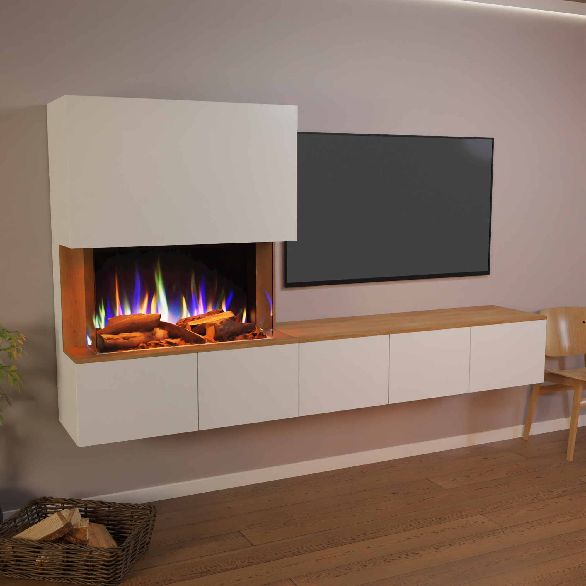 Cheminée électrique Glow Fire CW5 E-Motion