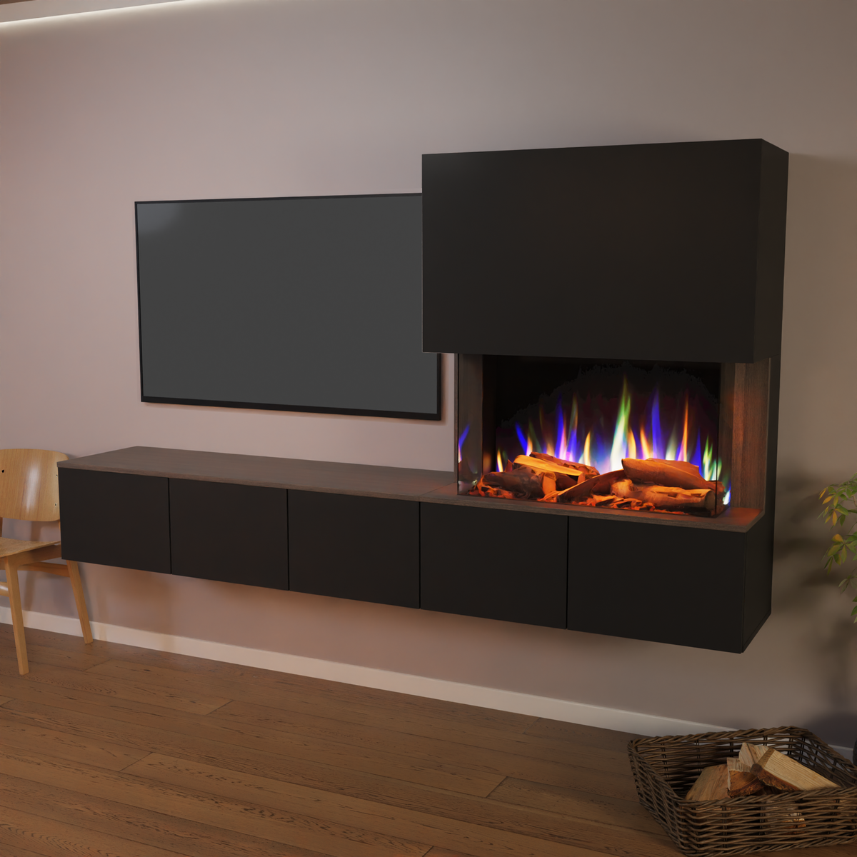 Cheminée électrique Glow Fire CW5 E-Motion