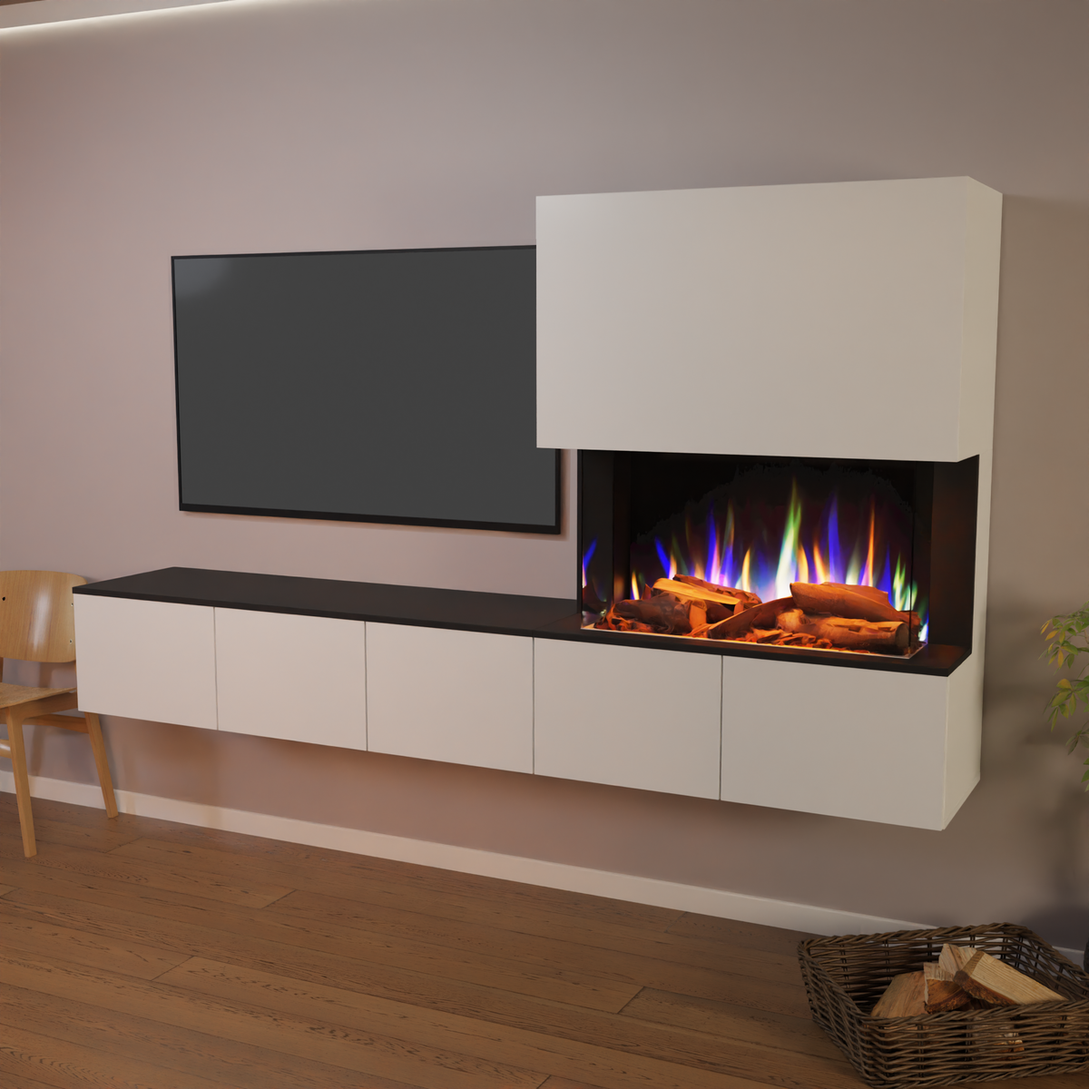 Cheminée électrique Glow Fire CW5 E-Motion