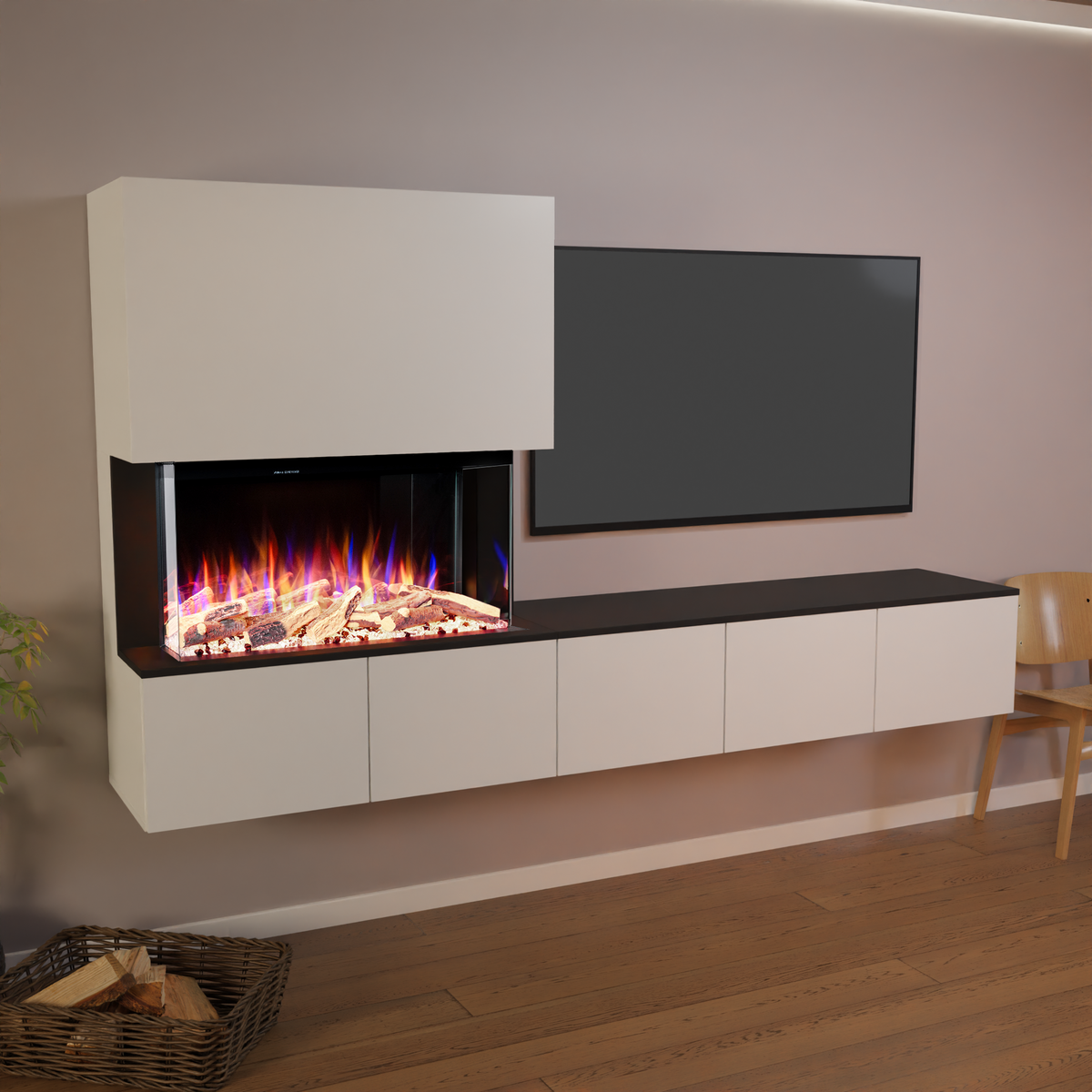 Cheminée électrique Glow Fire CW5 E-Motion