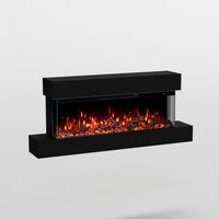 Cheminée électrique murale Glow Fire Cobalt